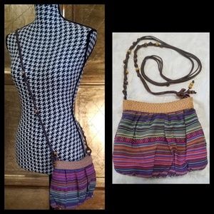 Stylish Boho Serape Crossbody Bag